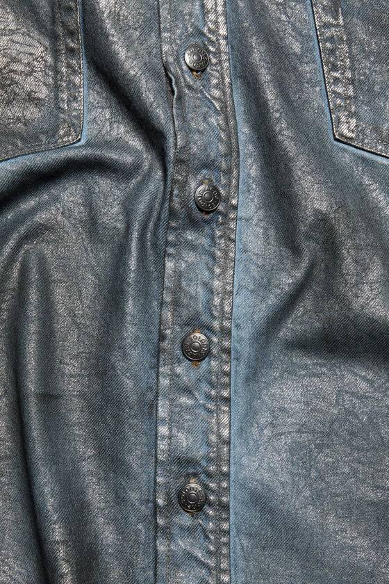 Acne Studios Jeanshemd – entspannte Passform Fabrikverkauf