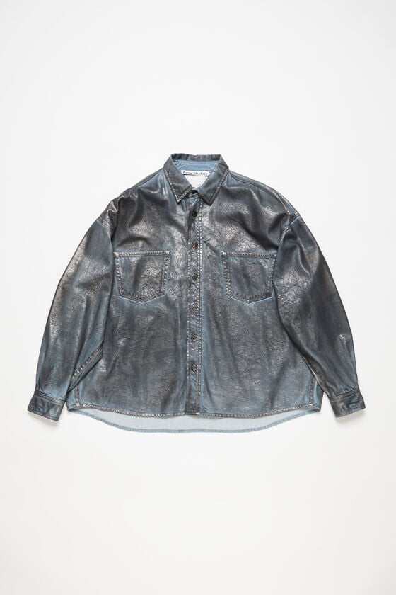 Acne Studios Jeanshemd – entspannte Passform Fabrikverkauf