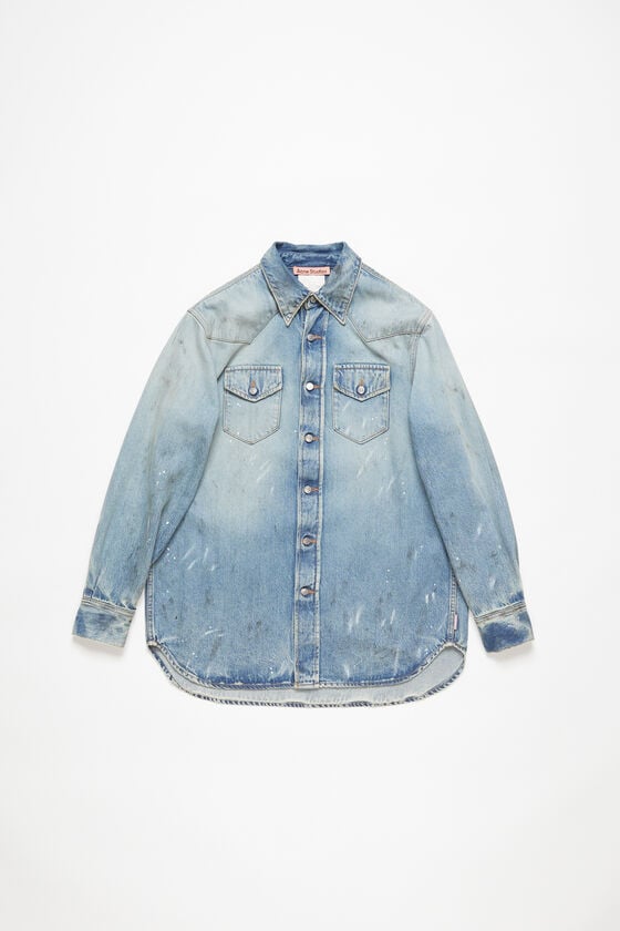 Acne Studios Jeanshemd – entspannte Passform Meist gekauft
