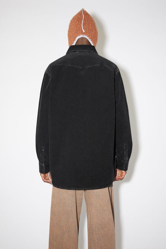 Acne Studios Cord-Hemd mit Knopfleiste Limitierter Zeitrabatt