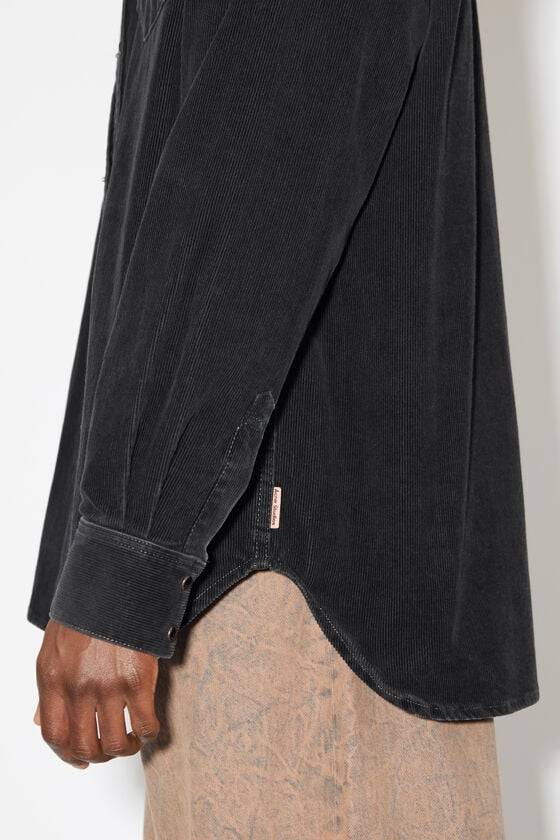 Acne Studios Cord-Hemd mit Knopfleiste Limitierter Zeitrabatt