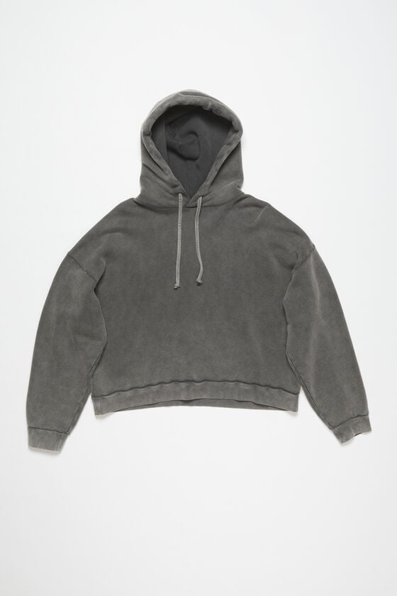 Acne Studios Sweatshirt mit Kapuze und Logoaufnäher Versandkostenfrei