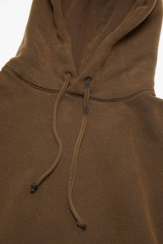 Acne Studios Sweatshirt mit Kapuze und Logoaufnäher Großer Ausverkauf