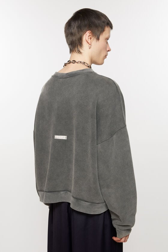 Acne Studios Pullover mit Logo-Patch Begrenztes Angebot