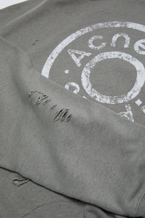 Acne Studios Pullover mit aufgedrucktem Logo Preisnachlass