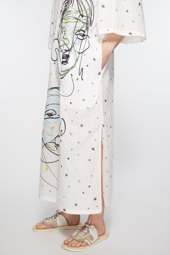 Acne Studios Bedrucktes Kleid Zeitlich begrenztes Angebot