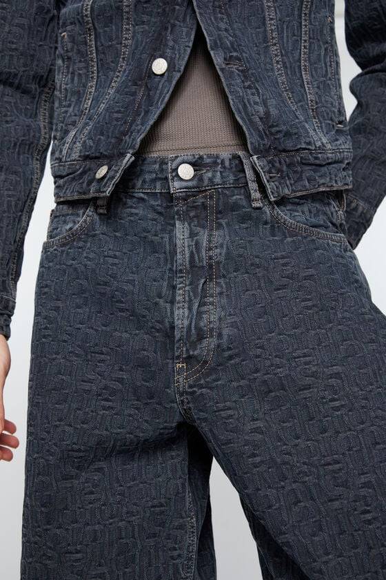 Acne Studios Baggy-Fit-Jeans - 1981M Monogram Neuheiten