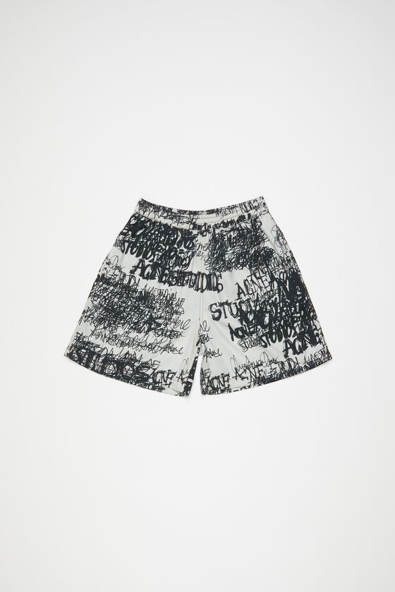 Acne Studios Bedruckte Shorts im Angebot