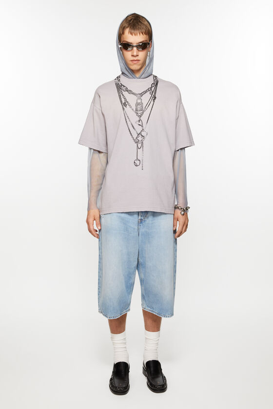 Acne Studios Jeansshorts - Lockere Passform Schlussverkauf