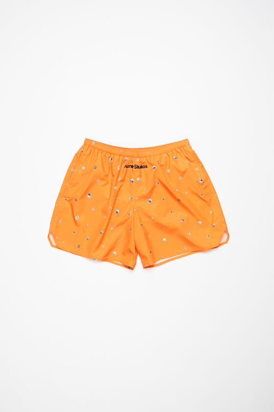 Acne Studios Bedruckte Badeshorts Fabrikverkauf