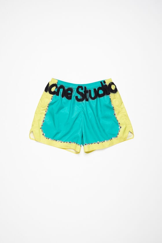 Acne Studios Bedruckte Badeshorts Meist gekauft