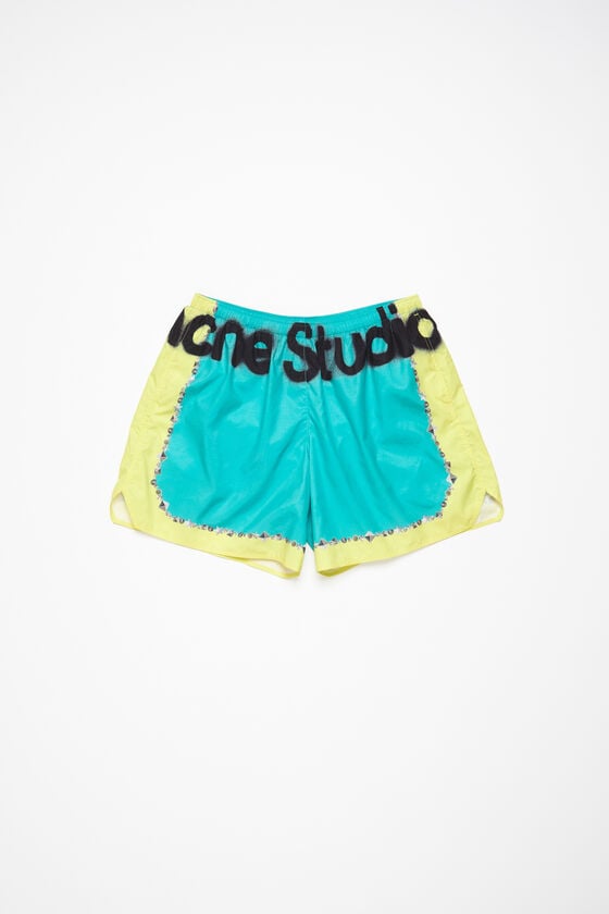 Acne Studios Bedruckte Badeshorts Meist gekauft