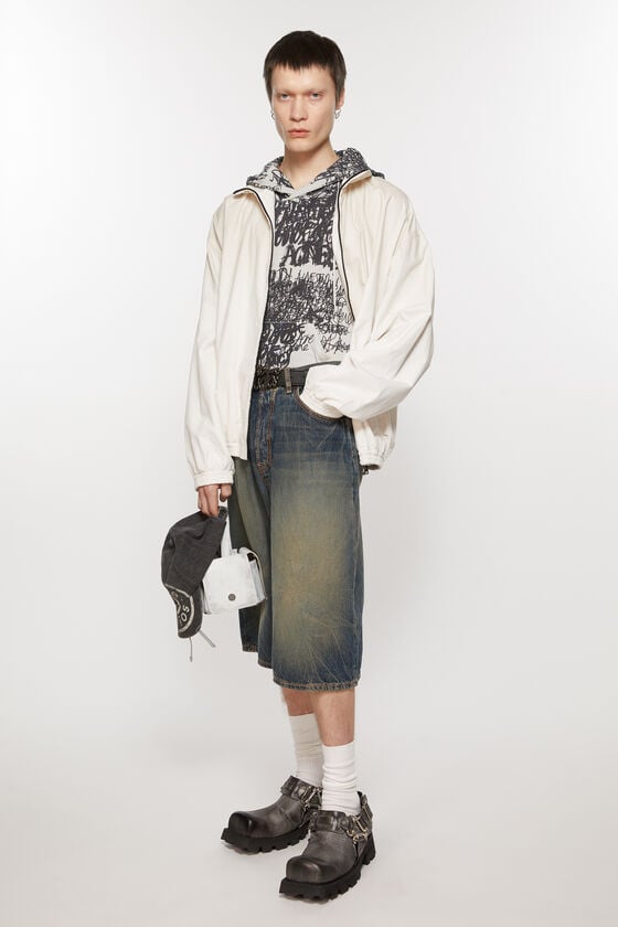 Acne Studios Jeansshorts - lockere Passform Kostenloser Versand