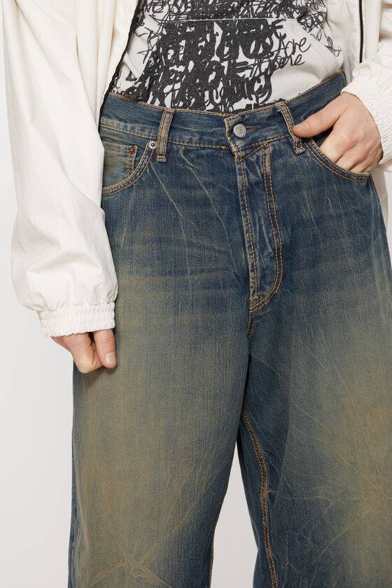 Acne Studios Jeansshorts - lockere Passform Kostenloser Versand