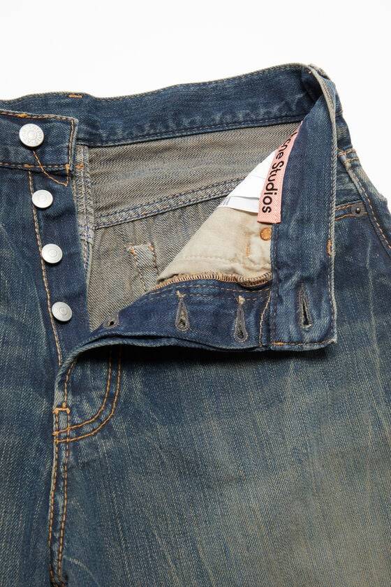 Acne Studios Jeansshorts - lockere Passform Kostenloser Versand