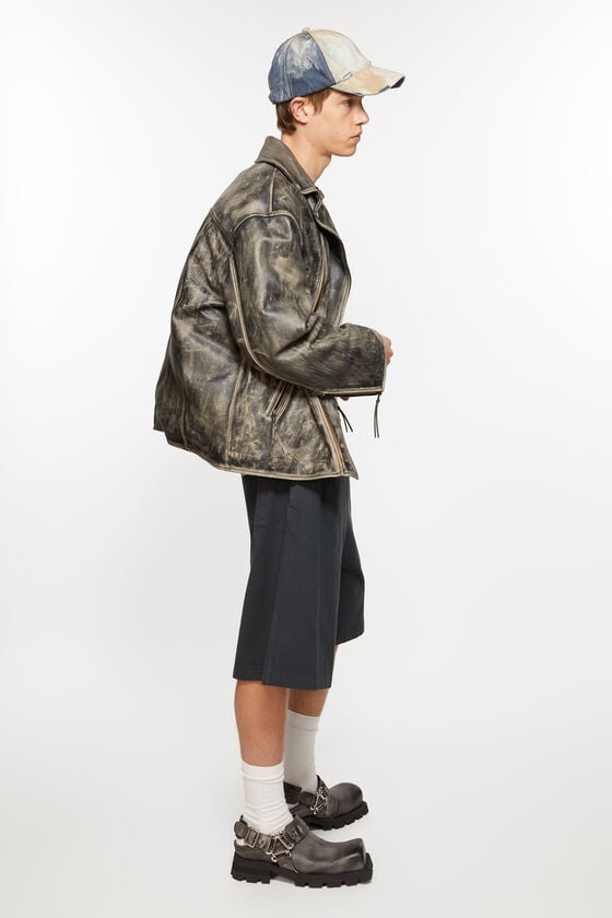 Acne Studios Jerseyshorts mit Logo-Stempel Günstig kaufen