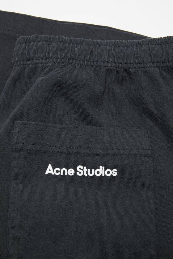 Acne Studios Jerseyshorts mit Logo-Stempel Günstig kaufen