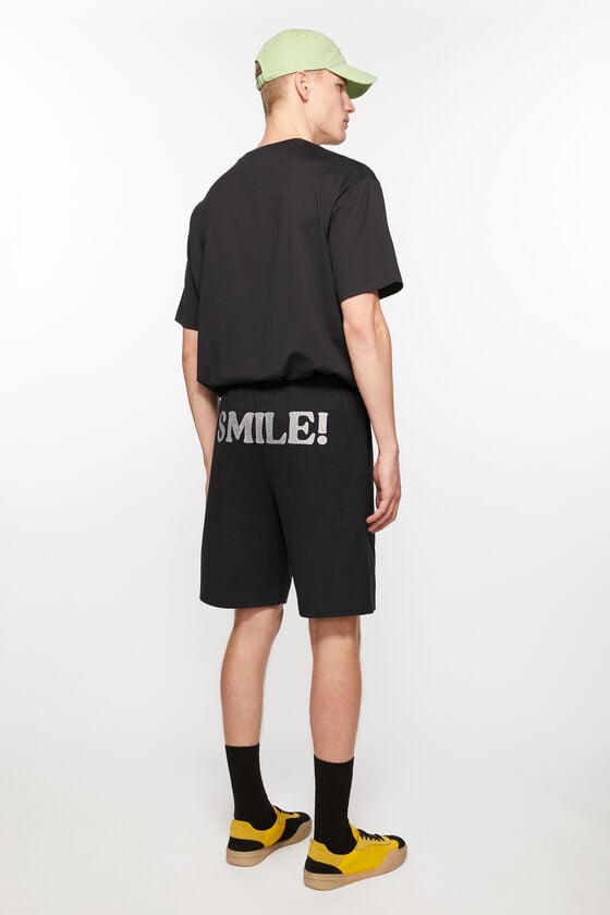 Acne Studios Bedruckte Sweat-Shorts Unisex Versandkostenfrei