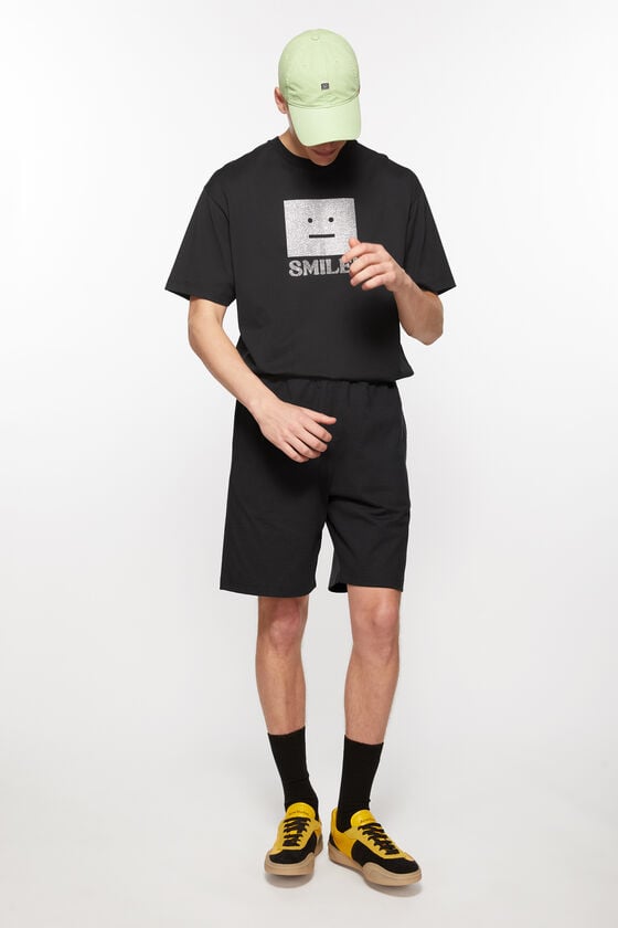 Acne Studios Bedruckte Sweat-Shorts Unisex Versandkostenfrei