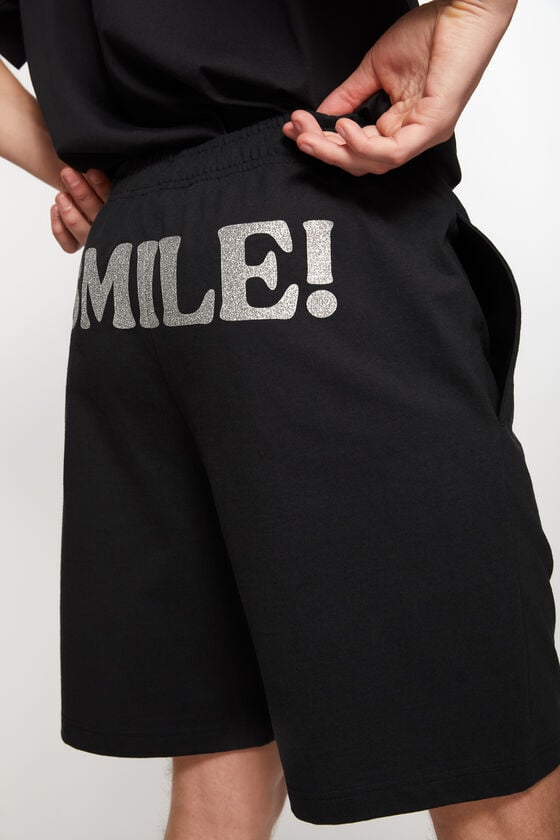 Acne Studios Bedruckte Sweat-Shorts Unisex Versandkostenfrei