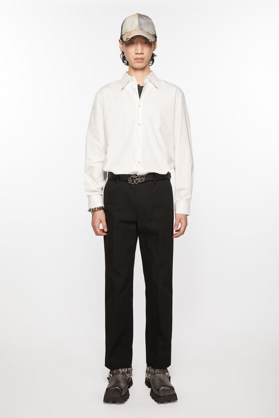 Acne Studios Hose aus Twill-Baumwollmischung Lagerräumung