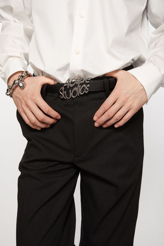 Acne Studios Hose aus Twill-Baumwollmischung Lagerräumung
