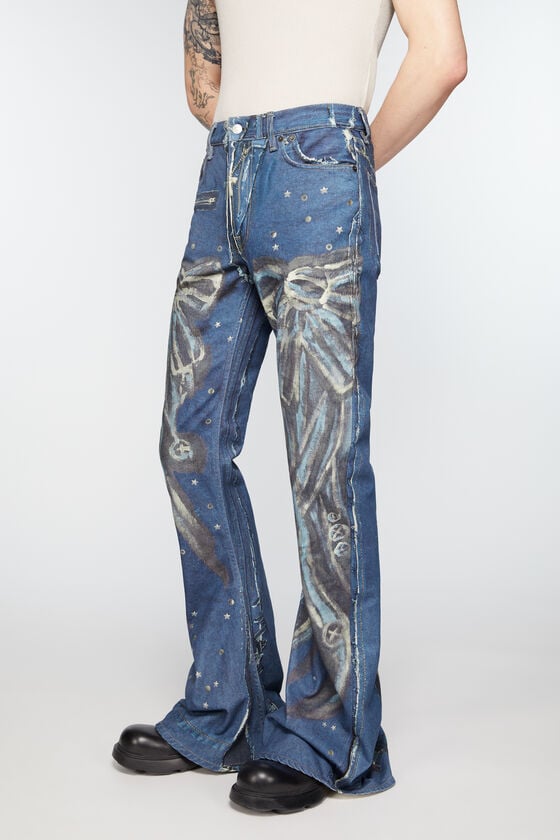 Acne Studios Jeans mit normaler Passform – 2024M Neueste Mode