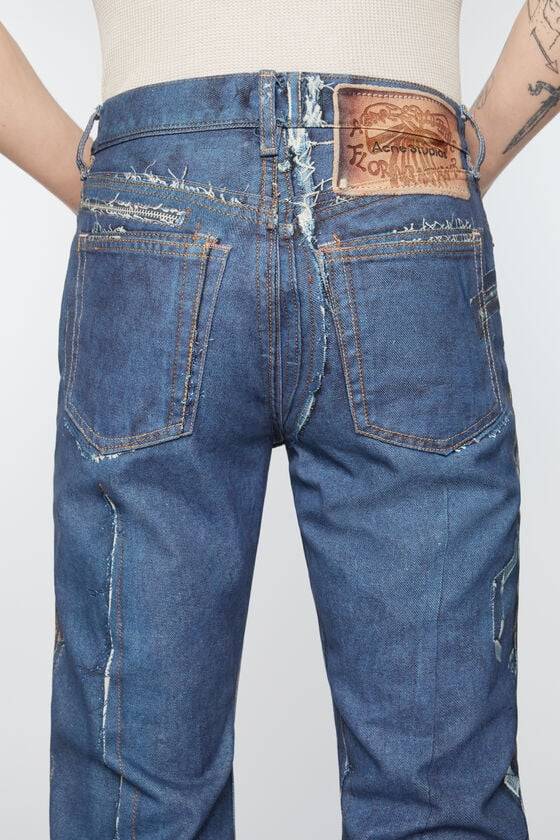 Acne Studios Jeans mit normaler Passform – 2024M Neueste Mode