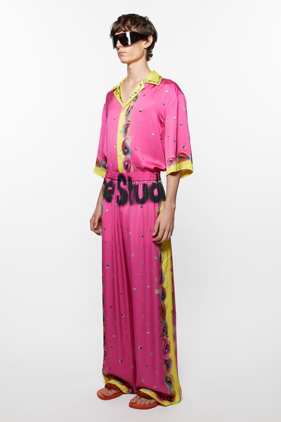Acne Studios Bedruckte Hose Blitzangebot