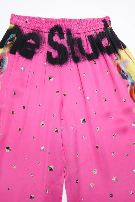Acne Studios Bedruckte Hose Blitzangebot