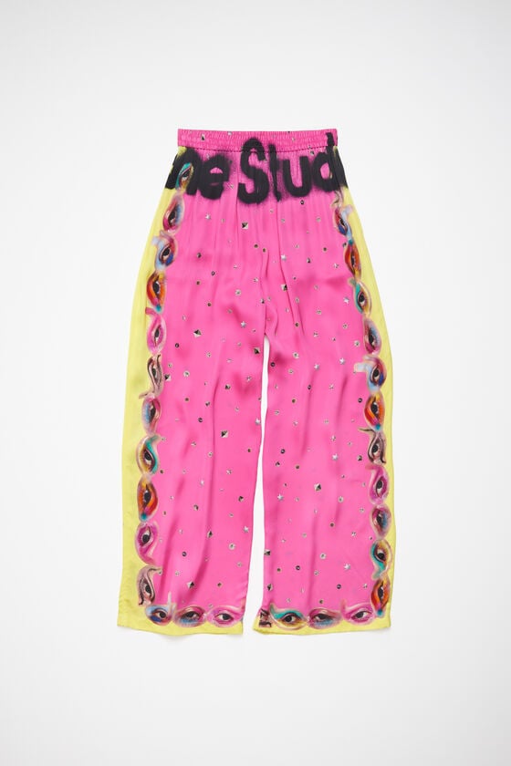 Acne Studios Bedruckte Hose Blitzangebot