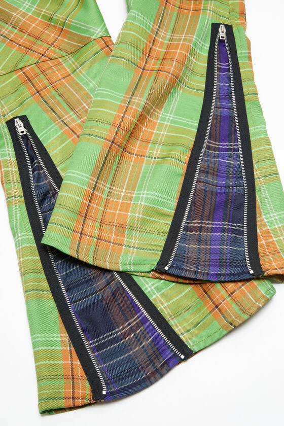 Acne Studios Cargo-Hose mit Karomuster Große Rabatte
