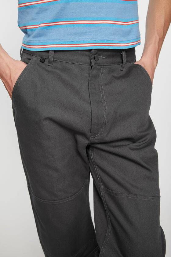 Acne Studios Canvas-Hose mit Patch-Konstruktion Unisex Riesige Ersparnisse