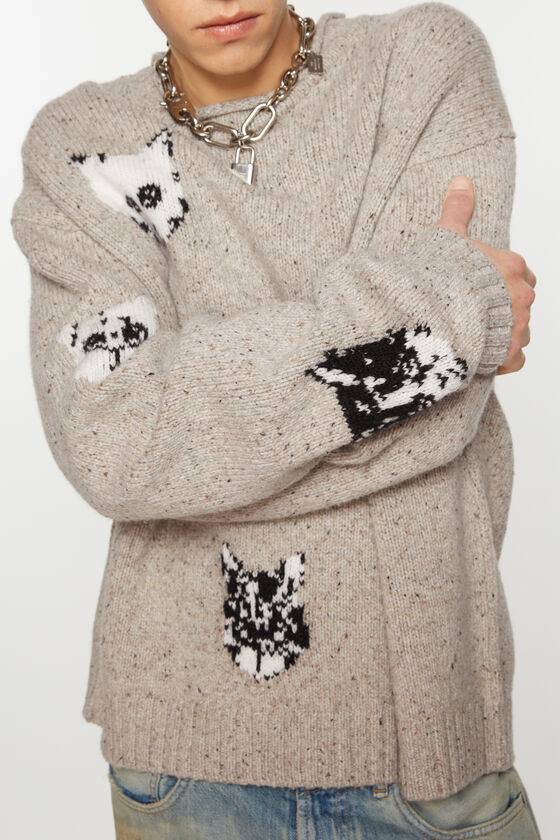 Acne Studios Jacquardpullover Vierteljährliche Förderung