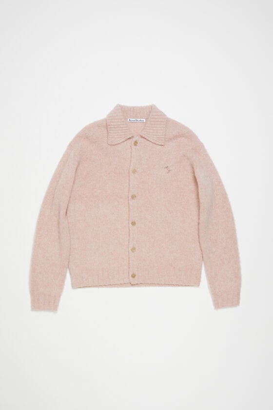 Acne Studios Polo wool cardigan Super Rabatt