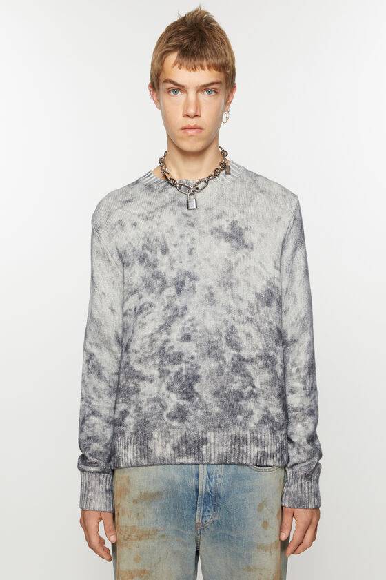 Acne Studios Pullover mit Acid-Print Riesige Rabatte