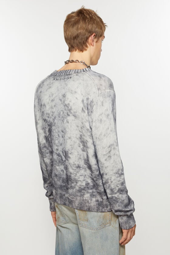 Acne Studios Pullover mit Acid-Print Riesige Rabatte