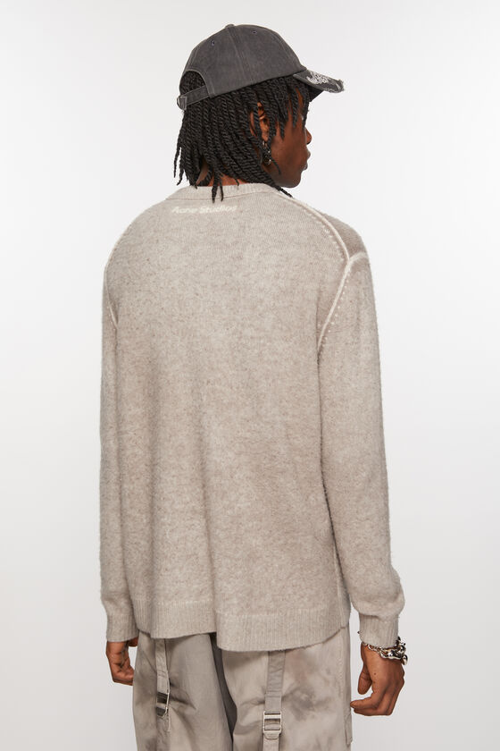 Acne Studios Bedruckter Pullover mit Rundhalsausschnitt Clearance-Verkauf