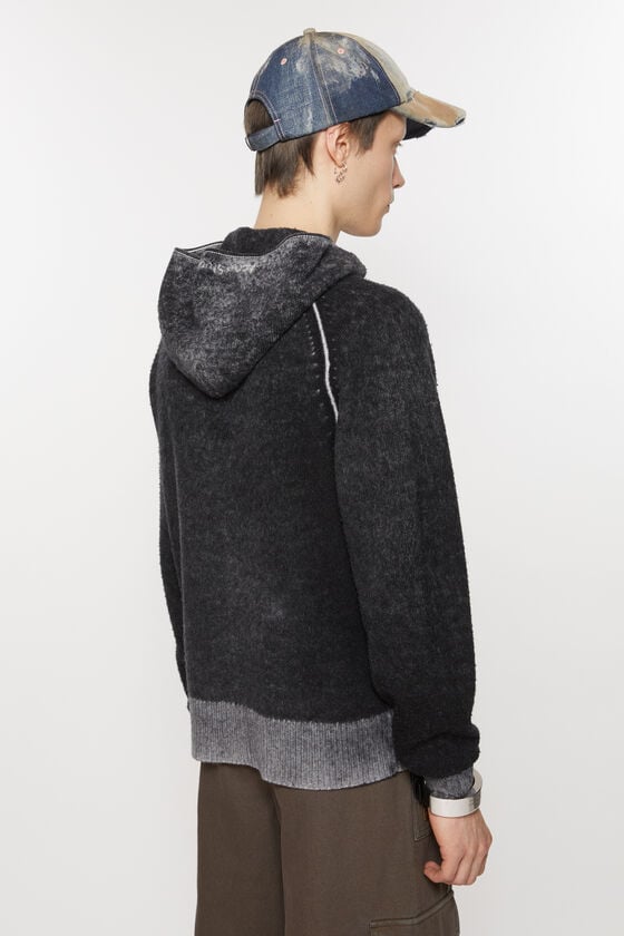 Acne Studios Pullover mit Reißverschluss mit Kapuze Fabrikladen