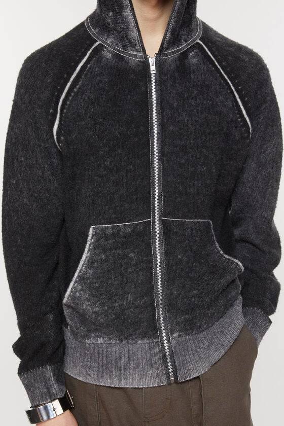 Acne Studios Pullover mit Reißverschluss mit Kapuze Fabrikladen