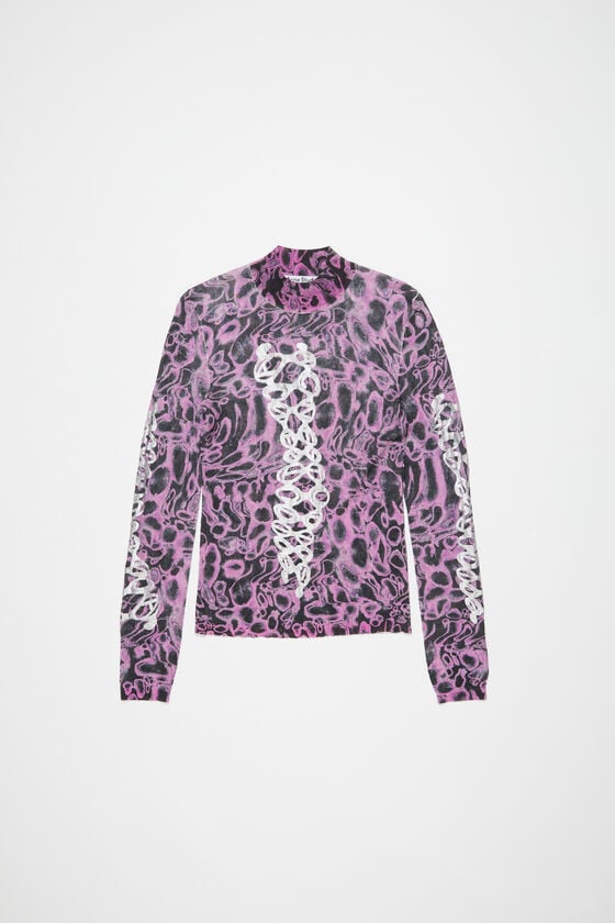 Acne Studios Pullover mit Print Speichern exportieren
