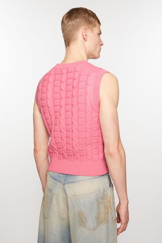 Acne Studios Ärmelloser Zopfstrickpullover Unisex zollfrei