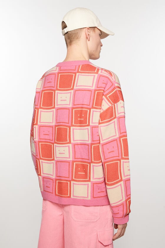 Acne Studios Jacquard-Pullover mit Rundhalsausschnitt Unisex Online