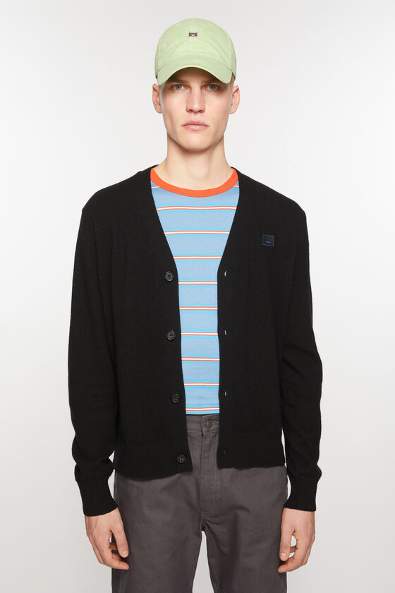 Acne Studios Strickjacke mit V-Ausschnitt Unisex Outlet