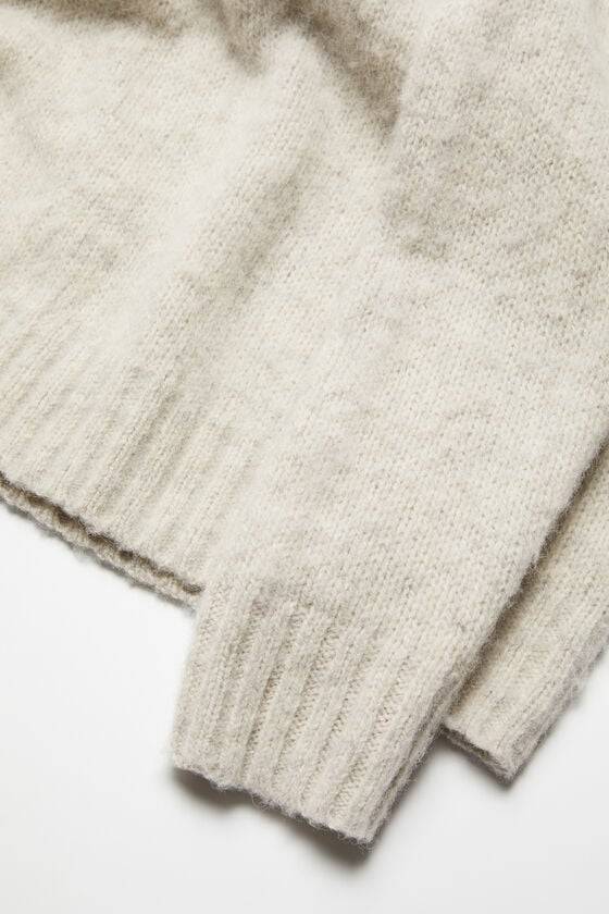 Acne Studios Wollpullover mit Rundhalsausschnitt Verkauf