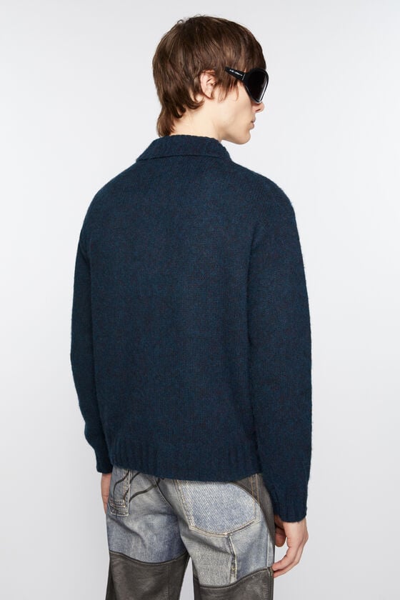 Acne Studios Polo-Cardigan aus Wolle Angebote