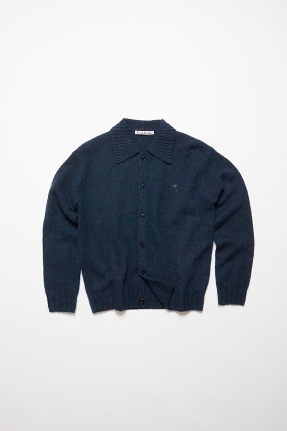 Acne Studios Polo-Cardigan aus Wolle Angebote