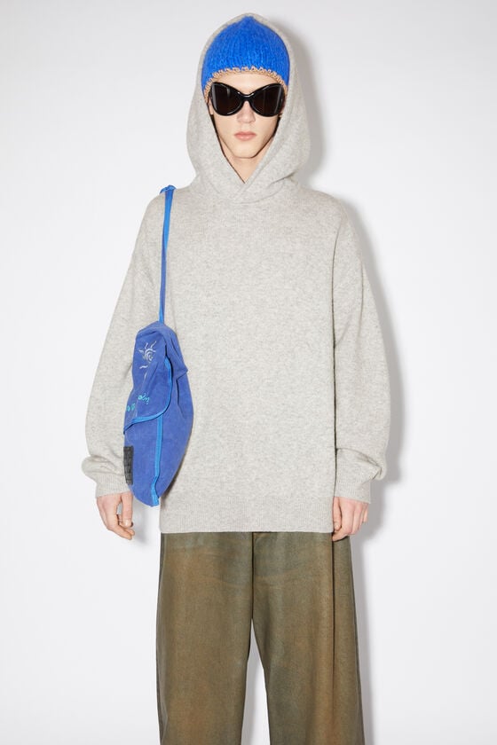 Acne Studios Hoodie aus Woll-Kaschmir-Mix Schlussverkauf