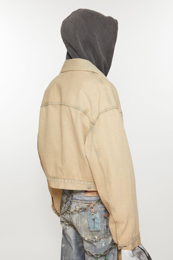 Acne Studios Jeansjacke - Oversized Croppped Fit Black Friday