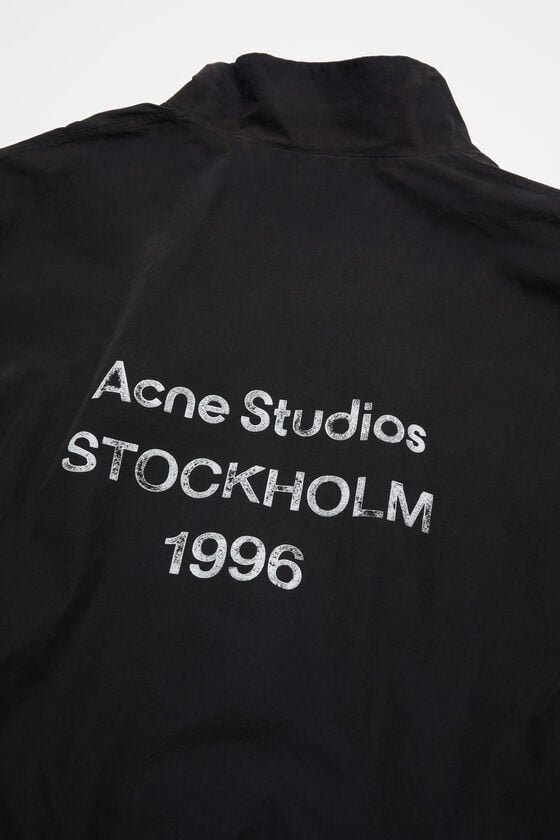 Acne Studios Jacke mit Reißverschluss und Logo Valentinstagsangebot